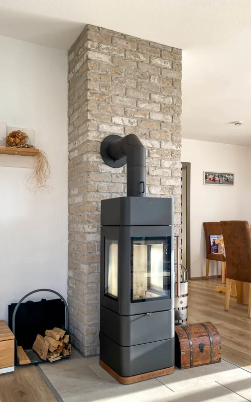Klinkerriemchen Antik vintage - Kamin