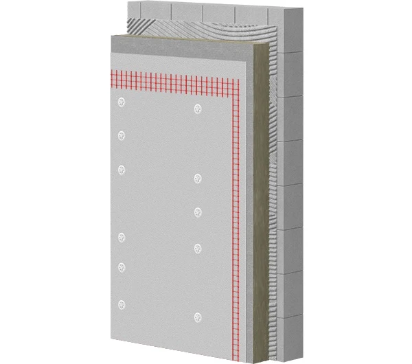 WDVS Dämmsystem für Riemchen - Mineralwolle 80mm