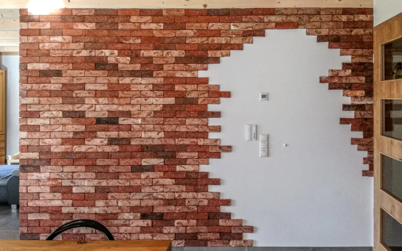 Klinkerriemchen Schloss barock - Esszimmer