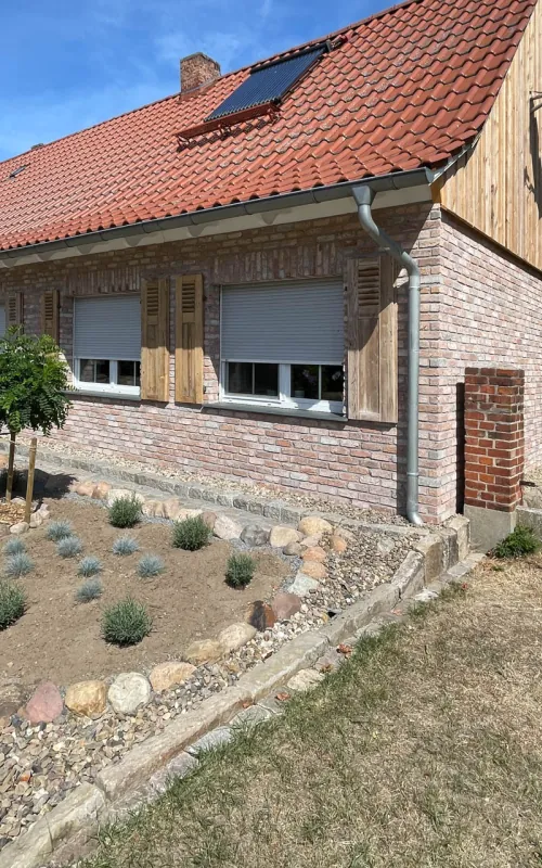 Klinkerriemchen Mediterran finca - Fassade