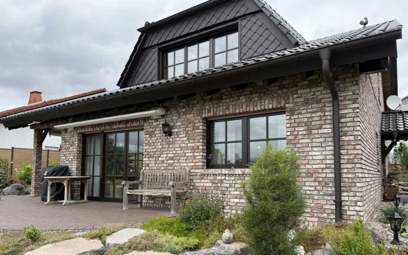 Backsteinriemchen Antik classic - Hausfassade