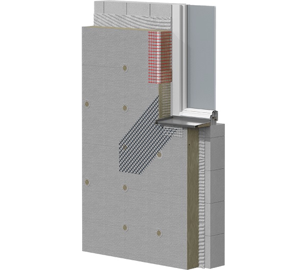 WDVS Dämmsystem für Riemchen - Mineralwolle 80mm