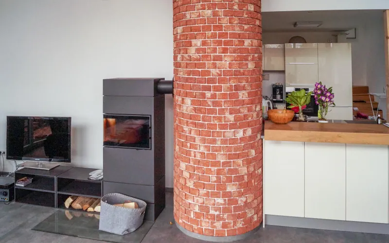 Backsteinriemchen Neu römisch - Säule