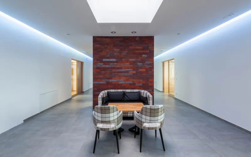 Spaltriemchen Kupfer rot/bunt - Flur