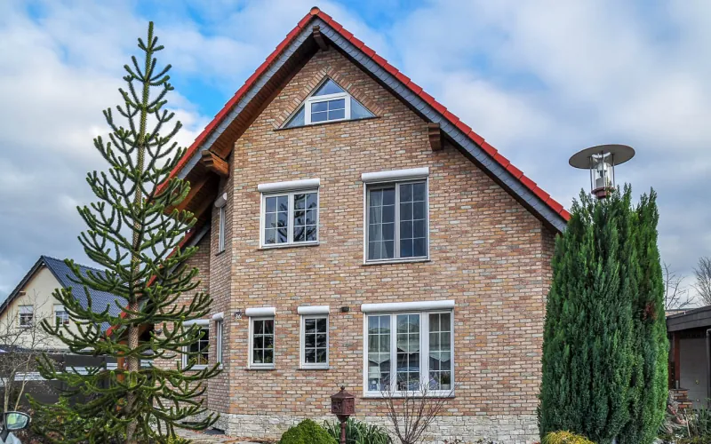 Backsteinriemchen Mediterran finca - Hausfassade