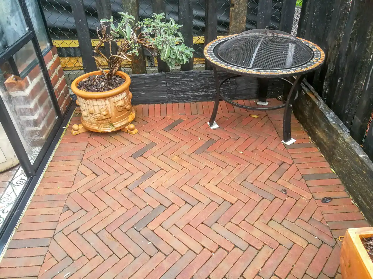 Boden im Gewäschshaus