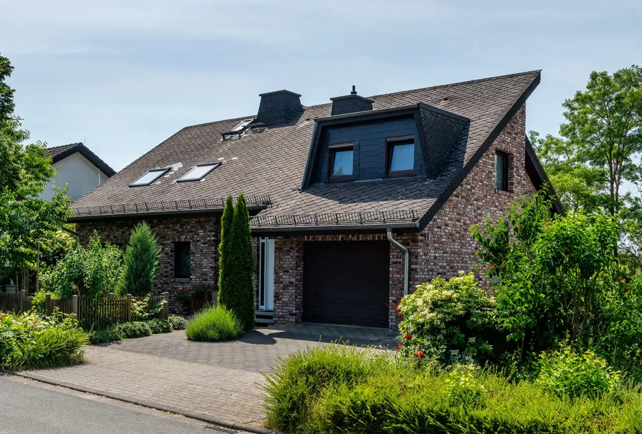 Backsteinriemchen Antik schwarz