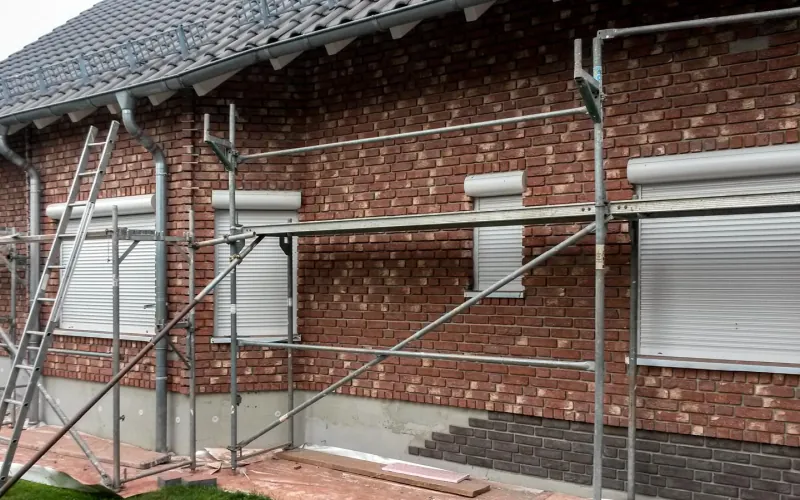 Steinverblender Neu römisch - Hausfassade