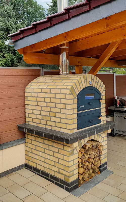 Klinker Mediterran Limone - Pizzaofen