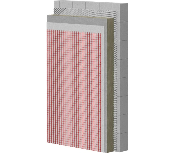 WDVS Dämmsystem für Riemchen - Mineralwolle 80mm