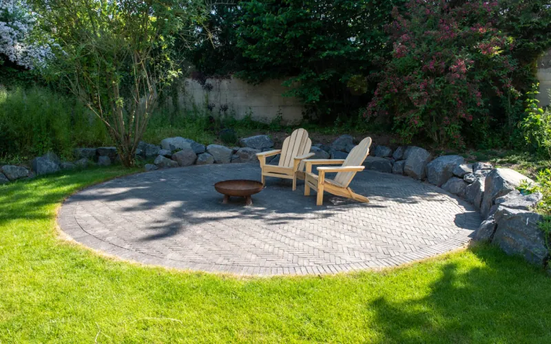 Pflasterklinker Eros getrommelt - Terrasse / Freisitz