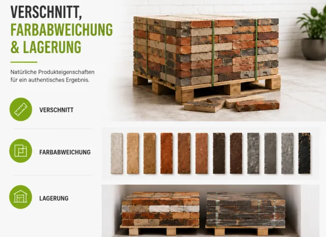 Wir klären über Verschnitt, Farbabweichung und Lagerung auf