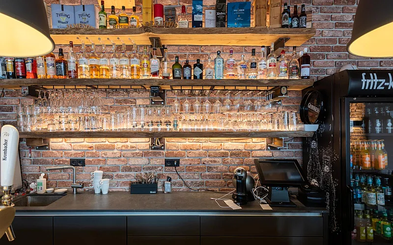 Backsteinriemchen Antik edel - Theke