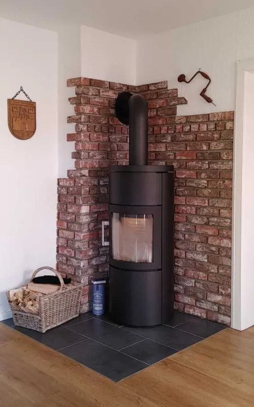 Backsteinriemchen Antik classic - Kaminverkleidung