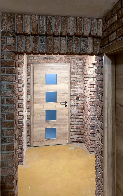 Backsteinriemchen Antik edel - Wohnraum