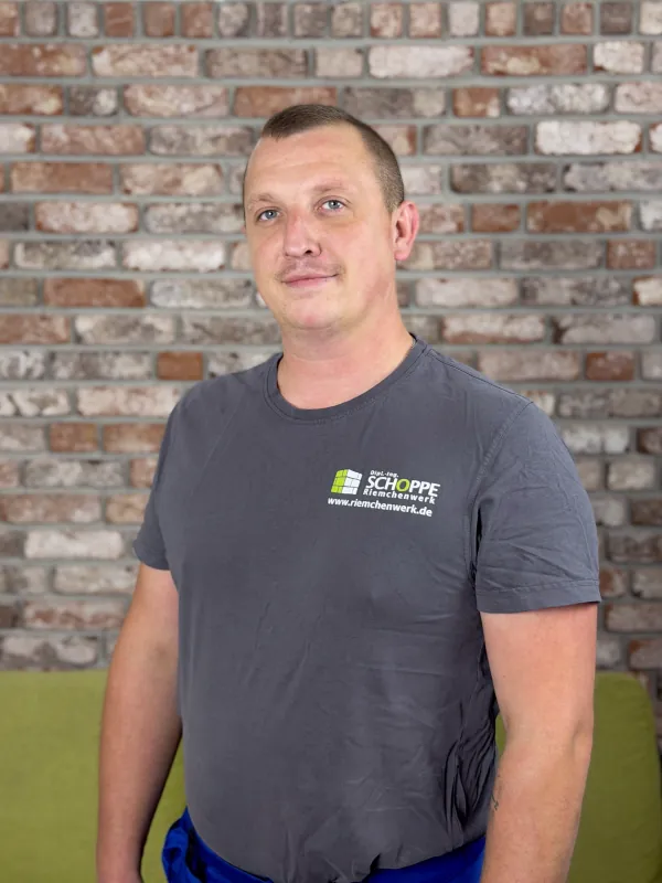 Dawid aus dem Team vom Riemchenwerk. Sein Zusändigkeitsbereich ist die Produktio.