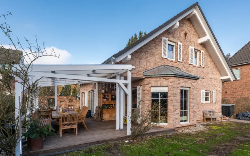 Backsteinriemchen Antik edel - Hauswand