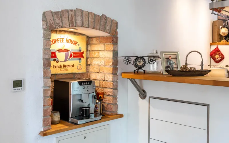 Klinkerriemchen Mediterran finca - Küchennische