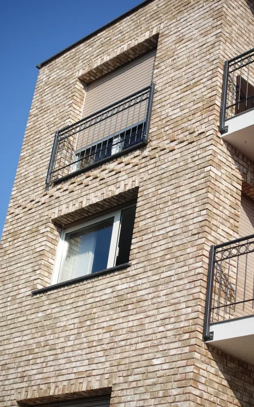 Klinkerriemchen Irish Moor - Hauswand