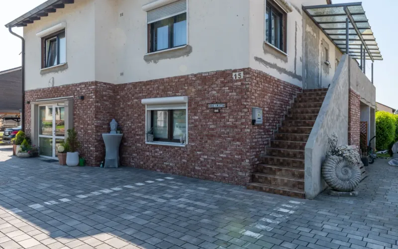 Backsteinriemchen Antik rustik - Sockel