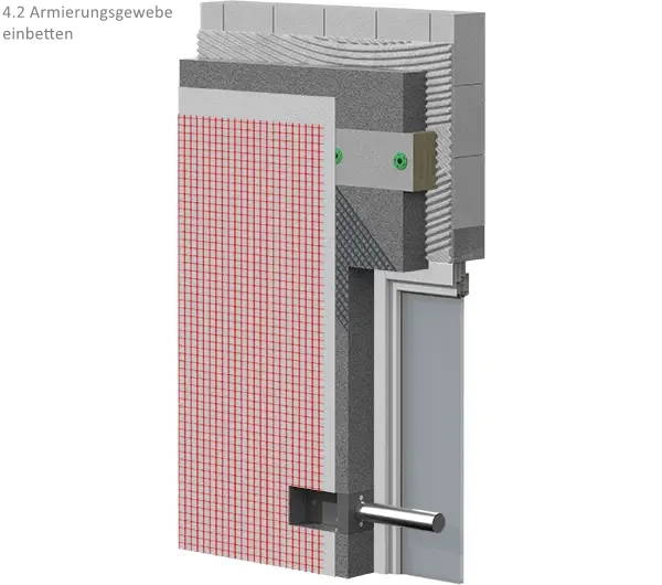 WDVS Dämmsystem für Riemchen - Styropor 80mm