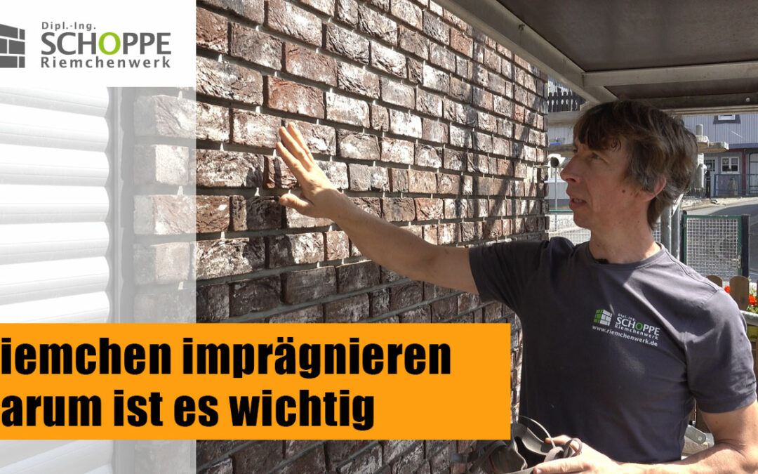 Riemchenfassade imprägnieren – darum ist das wichtig