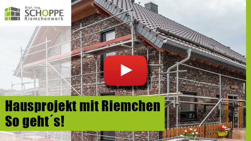 Hausprojekt mit Riemchen