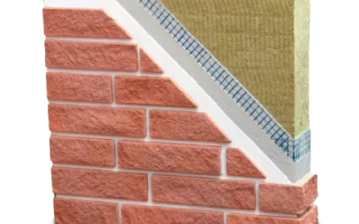 Fassade: WDVS mit Klinkerriemchen