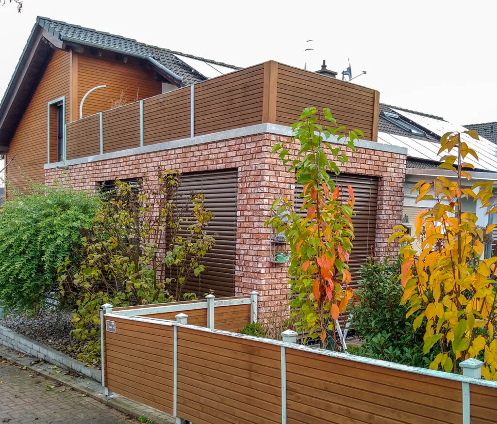 Klinkerriemchen Antik rustik - Fassade