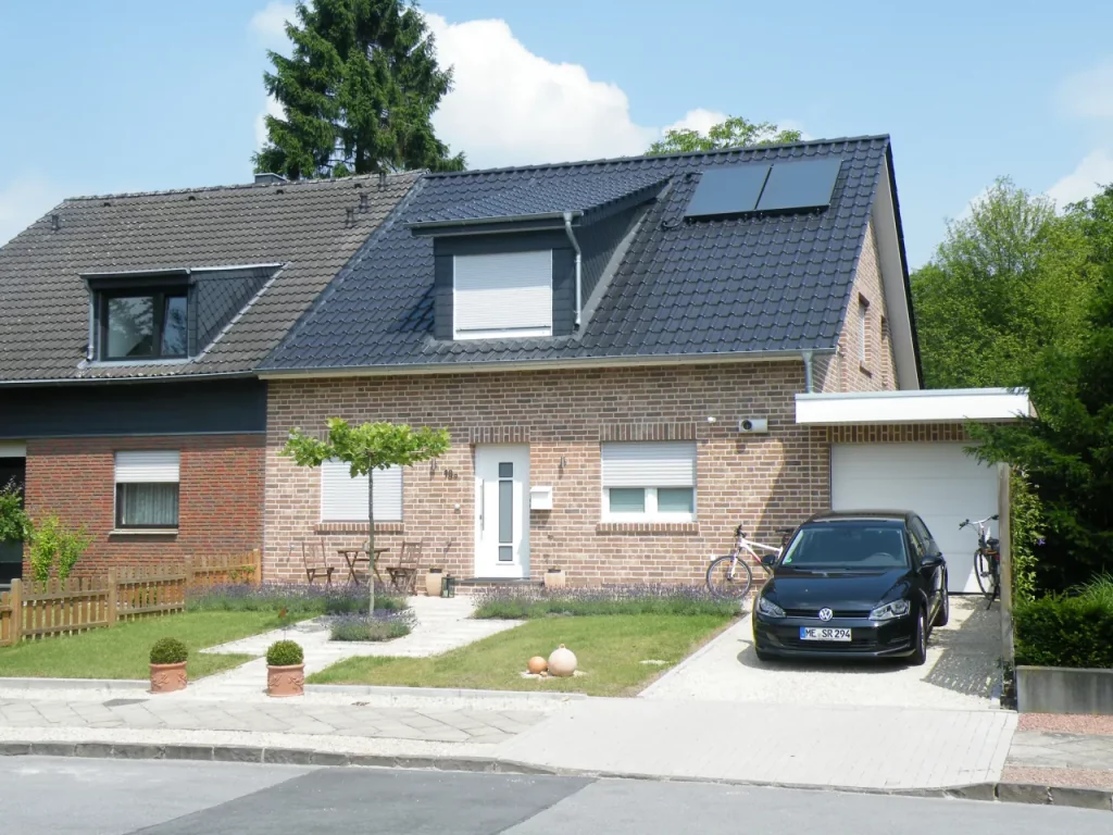 Klinkerriemchen Imperia rot - Einfamilienhaus
